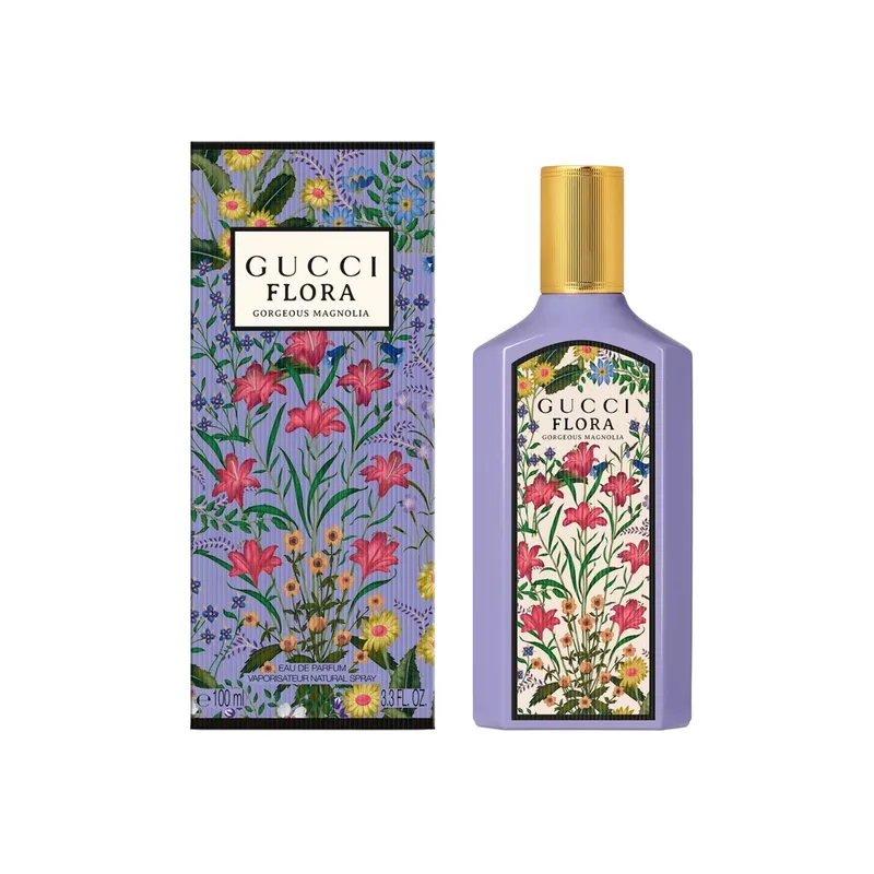 Gucci 古馳綺夢木蘭香型女士香水 EDP 50ML-紫色 bottle