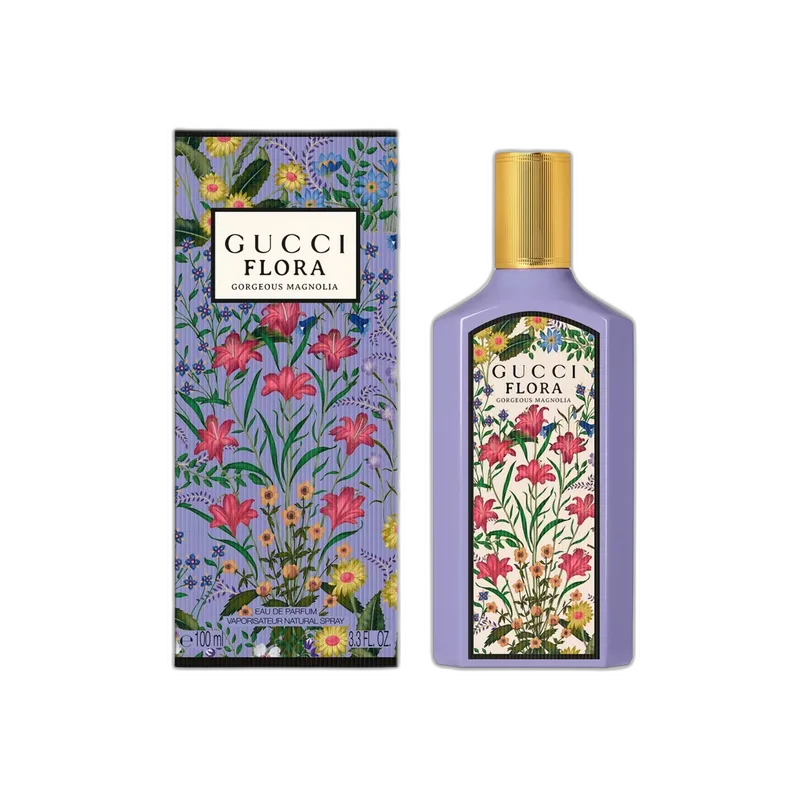 Gucci 古馳綺夢木蘭香型女士香水 EDP 50ML-紫色 bottle